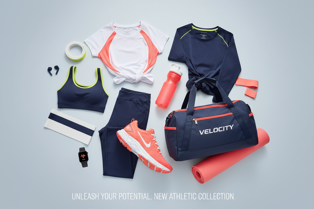 Athletic Clothing and Accessories